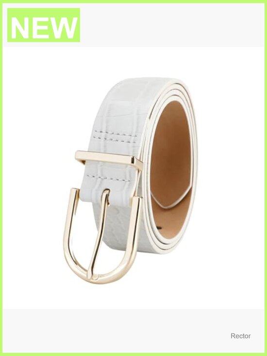 Round Buckle Fashion Casual Belt for Jeans Trousers main image 5